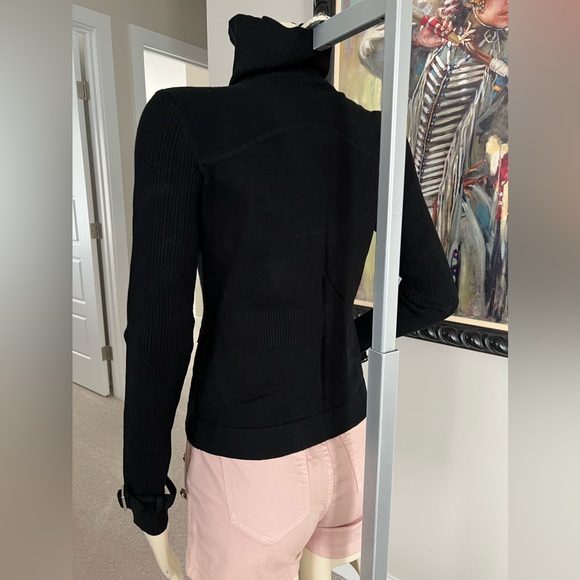 Karen Millen High Stand-Up Collar Cardigan – Stylish & Sophisticated - Picture 7 of 10